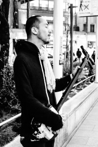 shamisen-busker