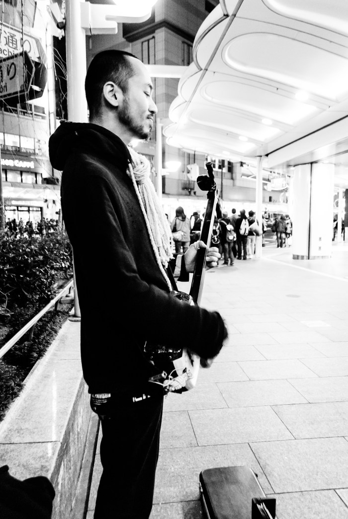 shamisen-busking